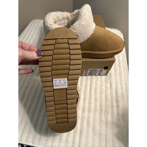 Women's Snow Boots/Winter Platform/Ankle Boots-Warm Faux Fur Lining-NEW - Picture 4 of 6